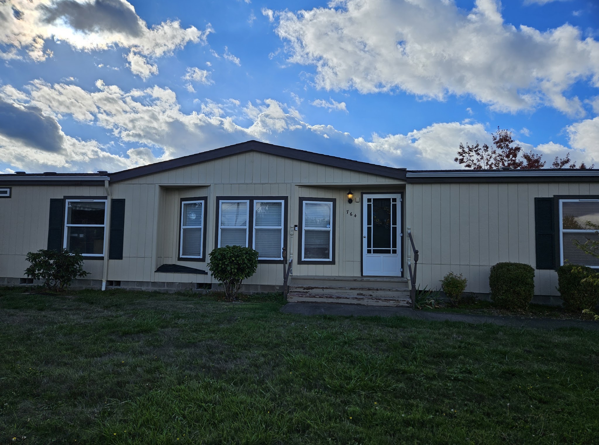 Exterior repair work at a home in Monmouth, Oregon